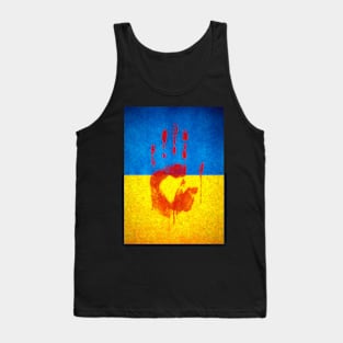 Ukraine - Bloody Hand Tank Top